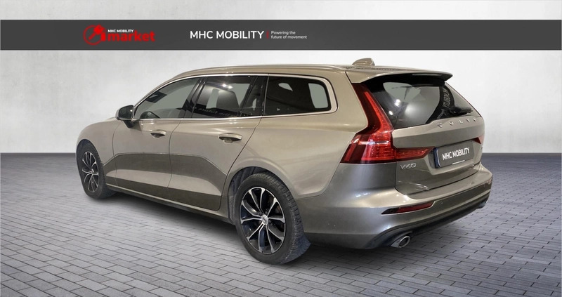 Volvo V60 cena 109900 przebieg: 121660, rok produkcji 2019 z Brzozów małe 37